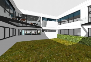 model atrium